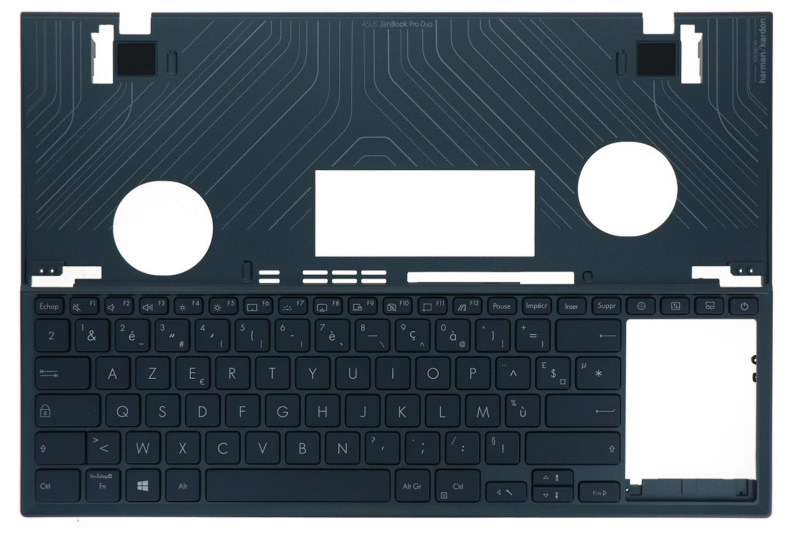Clavier bleu rétroéclairé ZenBook Asus - Modèle Officiel