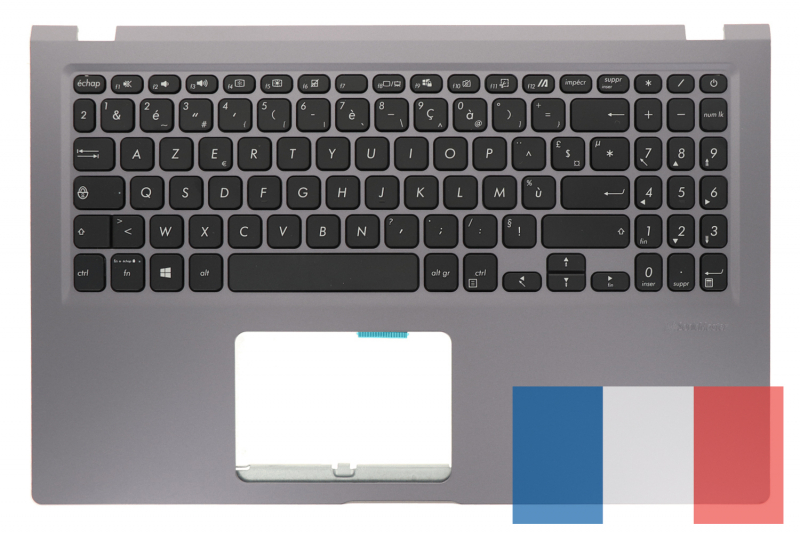 Clavier gris Asus Compatible Série Vivobook