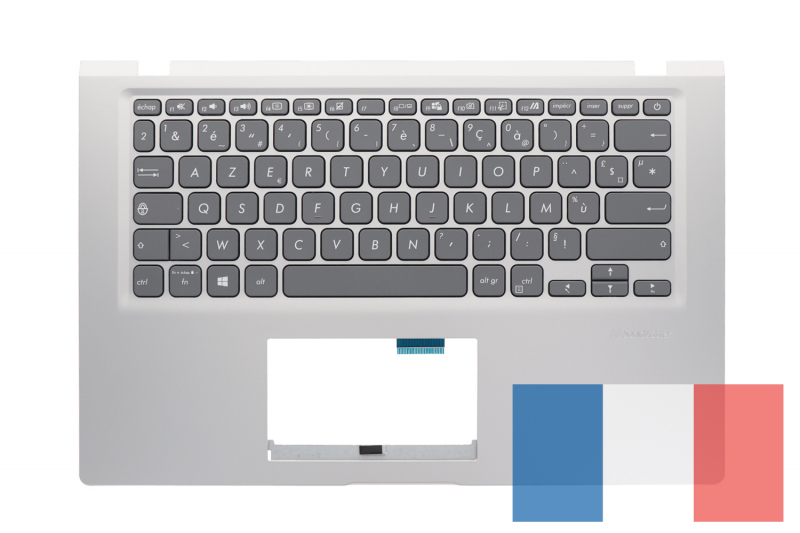 Clavier argenté Asus de rechange - Authentique Asus