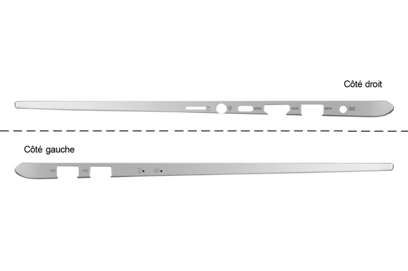 Clavier rétroéclairé argenté VivoBook - Authentique Asus