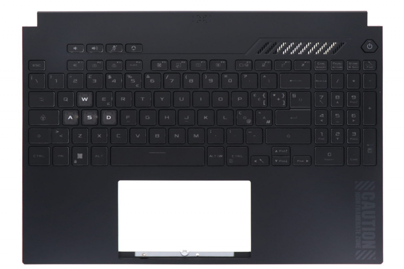 Clavier italien noir rétroéclairé TUF Gaming Asus