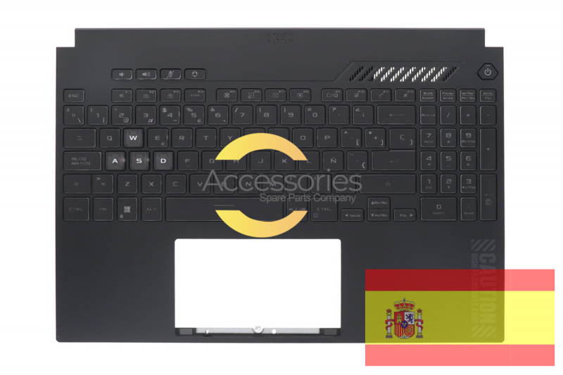 Asus TUF Gaming Black Backlit Spanish Keyboard