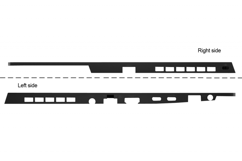 Clavier hollandais noir rétroéclairé TUF Gaming Asus