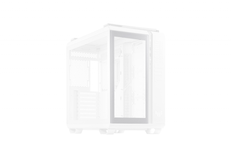 Vitre avant de façade TUF Gaming GT502 blanc Asus