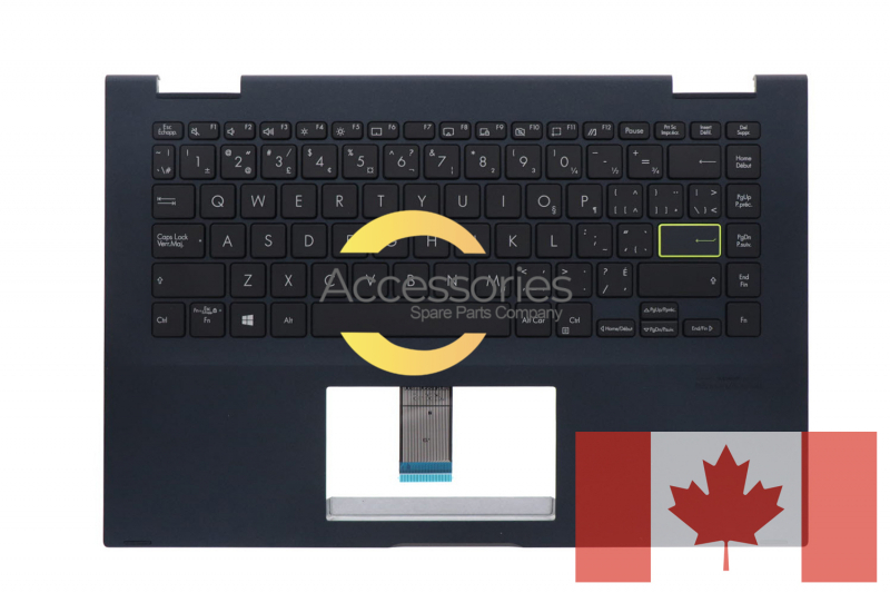 Clavier noir canadien VivoBook Asus