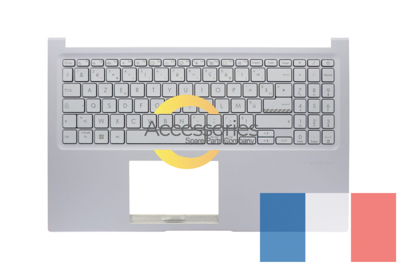 Clavier argenté rétroéclairé Vivobook Asus