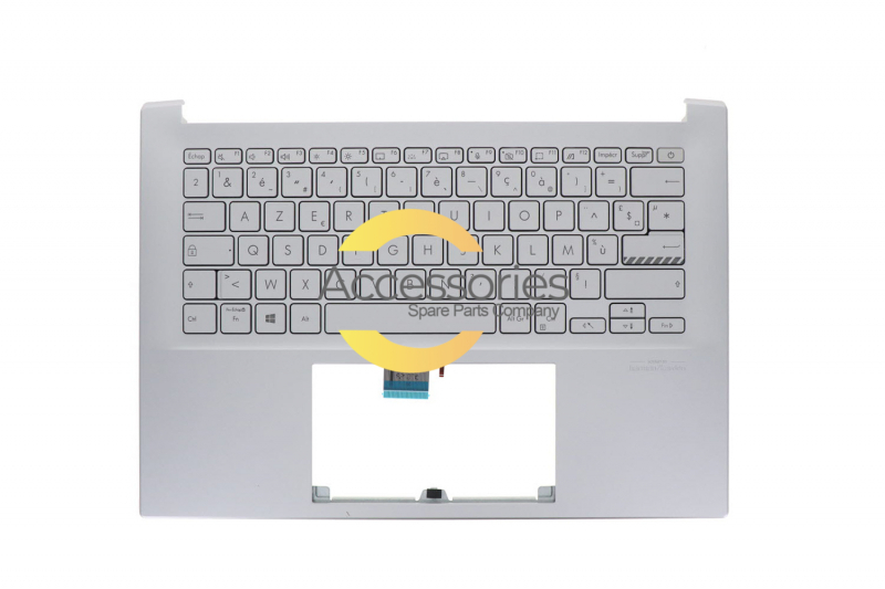 Clavier argenté rétroéclairé Vivobook Pro Asus