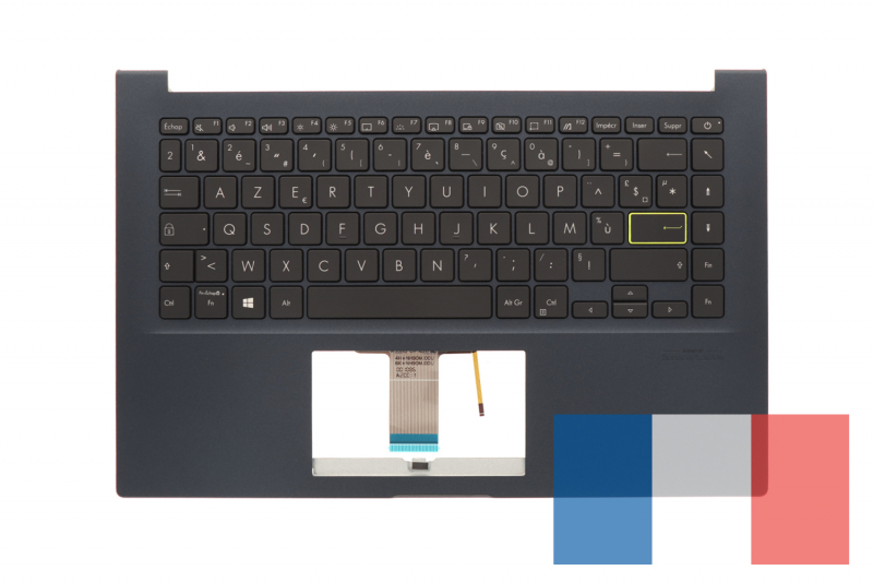 Clavier bleu rétroéclairé VivoBook Asus - Neuf