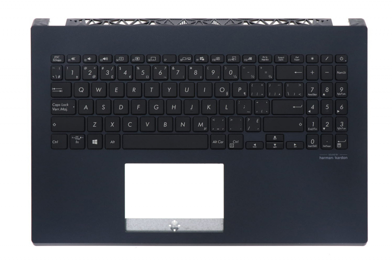 Clavier Asus canadien bleu de remplacement