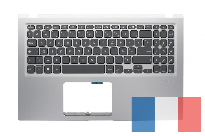 Clavier argenté de rechange Asus