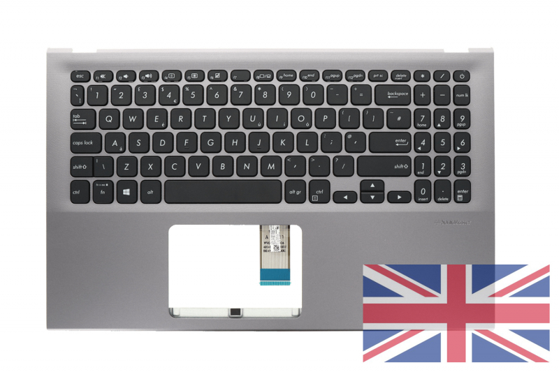 Clavier Asus anglais VivoBook gris authentique