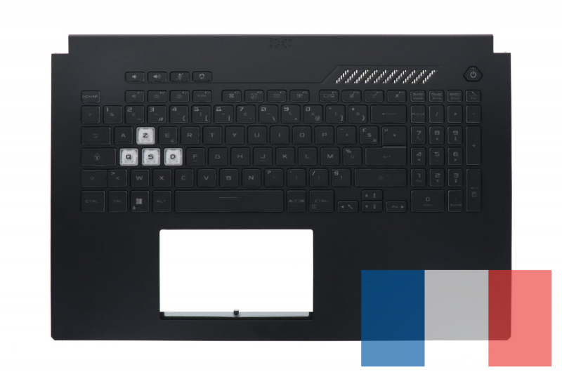 Clavier noir rétroéclairé TUF Gaming Asus - Officiel Asus