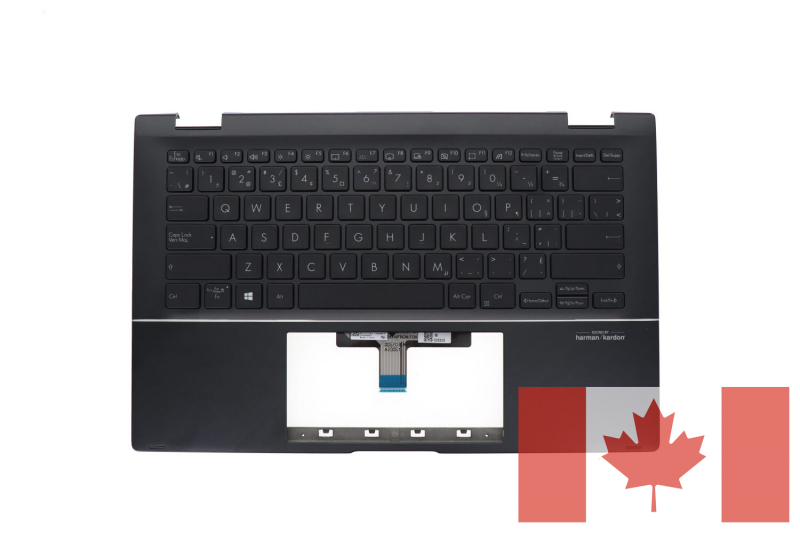 Asus clavier ZenBook gris canadien backlit