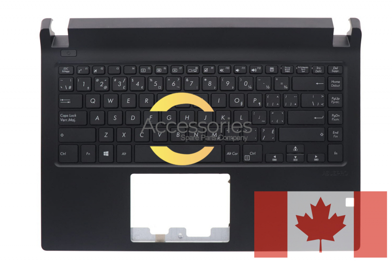 Clavier noir canadien ASUSPRO