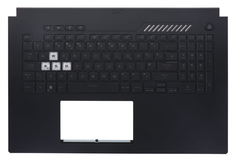 Clavier Asus TUF Gaming A17 anglais rétroéclairé