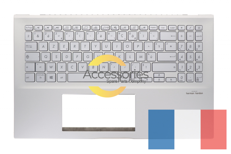 Clavier argenté rétroéclairé VivoBook Asus