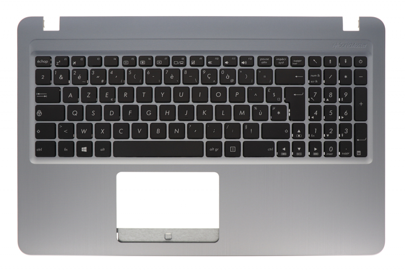 Clavier argenté VivoBook Asus - Modèle Officiel