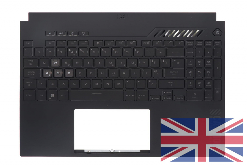 Clavier anglais rétroéclairé Asus TUF Gaming F15
