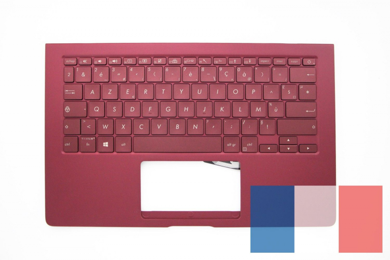 Clavier rétroéclairé rouge ZenBook Asus