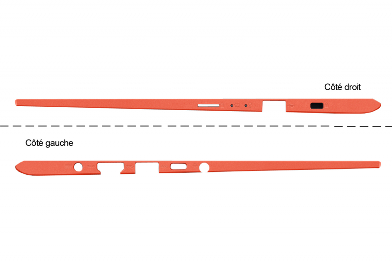 Clavier rouge VivoBook Asus