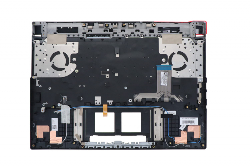 Clavier noir rétroéclairé ukrainien ROG Asus ROG Strix
