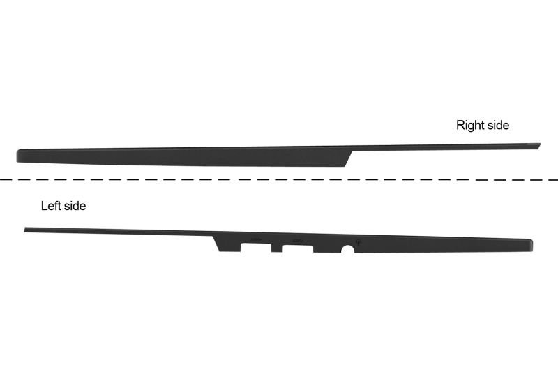 Clavier noir rétroéclairé ukrainien ROG Asus ROG Strix