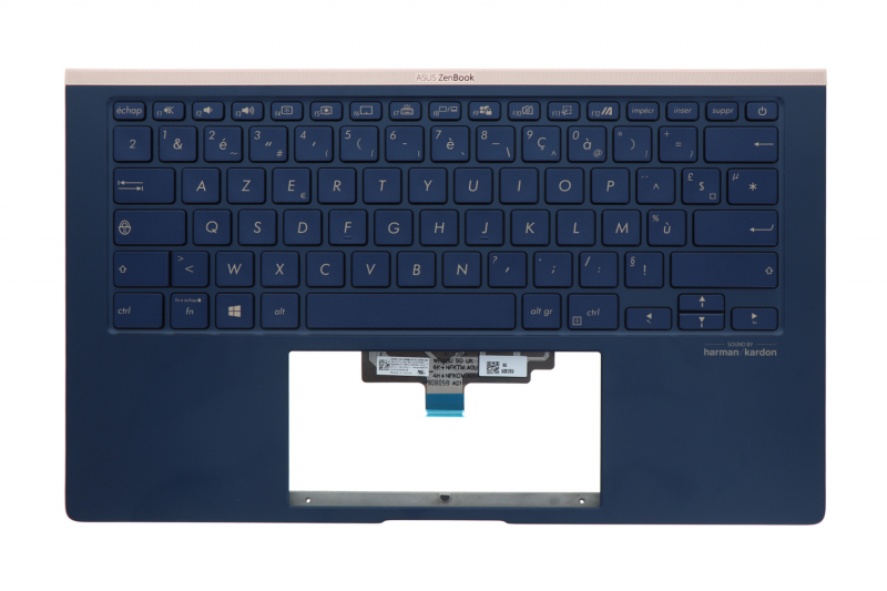 Clavier rétroéclairé bleu Zenbook - Authentique Asus