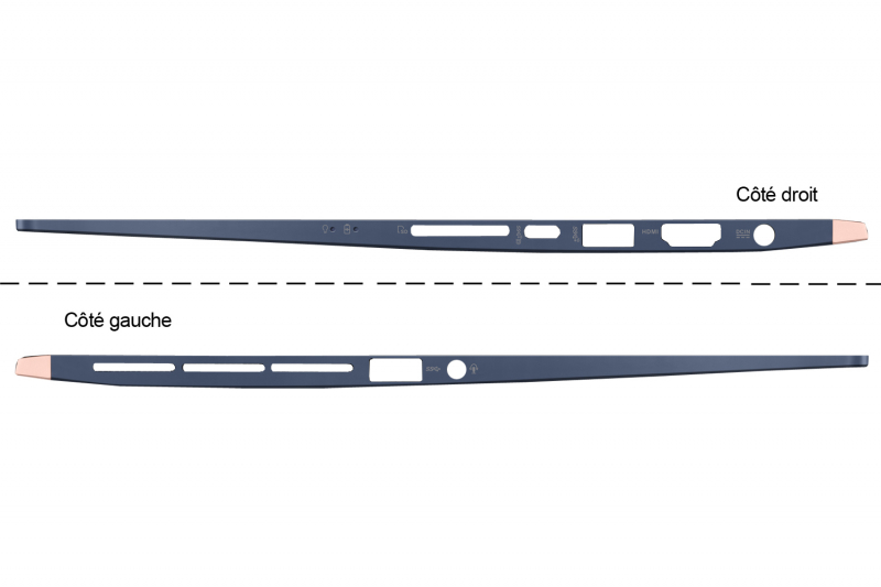Clavier bleu avec rétroéclairage bleu ZenBook Asus - Modèle Officiel