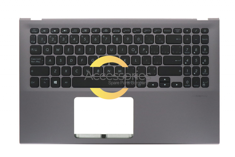 Clavier gris rétroéclairé canadien VivoBook Asus 