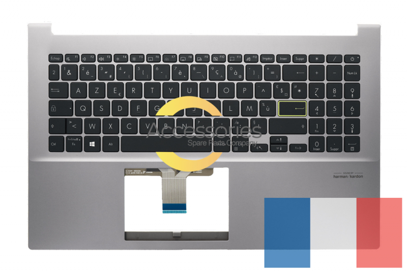 Clavier gris rétroéclairé VivoBook Asus