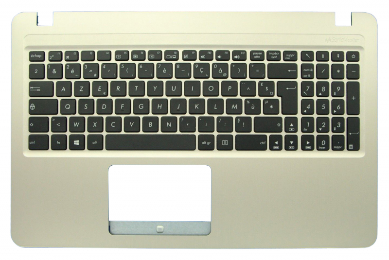 Clavier de rechange doré VivoBook Asus