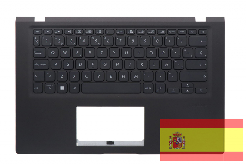 Clavier Asus Vivobook Espagnol Noir Authentique