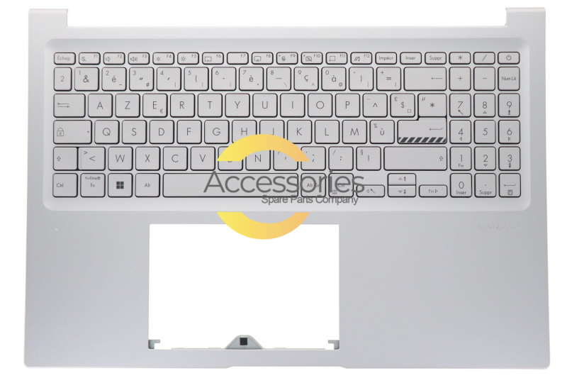 Clavier argenté français Vivobook Asus