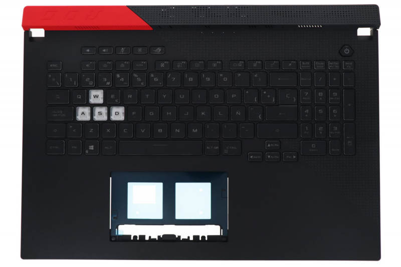 Clavier Asus ROG Strix G17 Espagnol Rétroéclairé