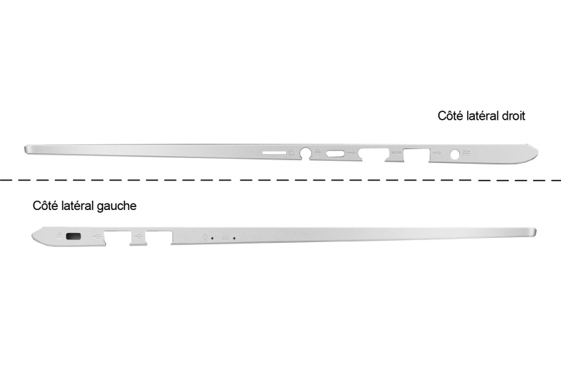 Clavier argent rétroéclairé suisse Asus VivoBook 