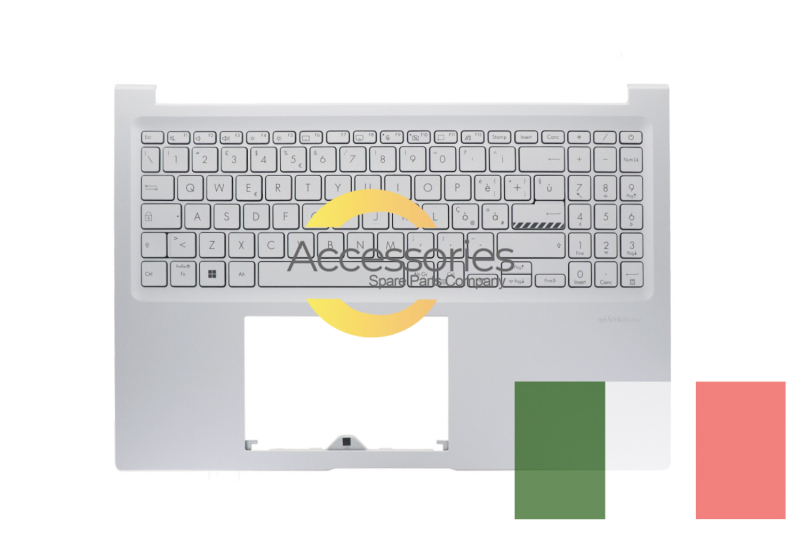 Clavier argenté italien Vivobook Asus