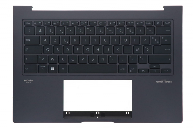 Clavier gris rétroéclairé ZenBook Asus de rechange
