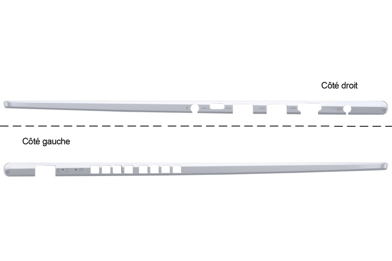 Clavier argenté rétroéclairé Asus Série VivoBook