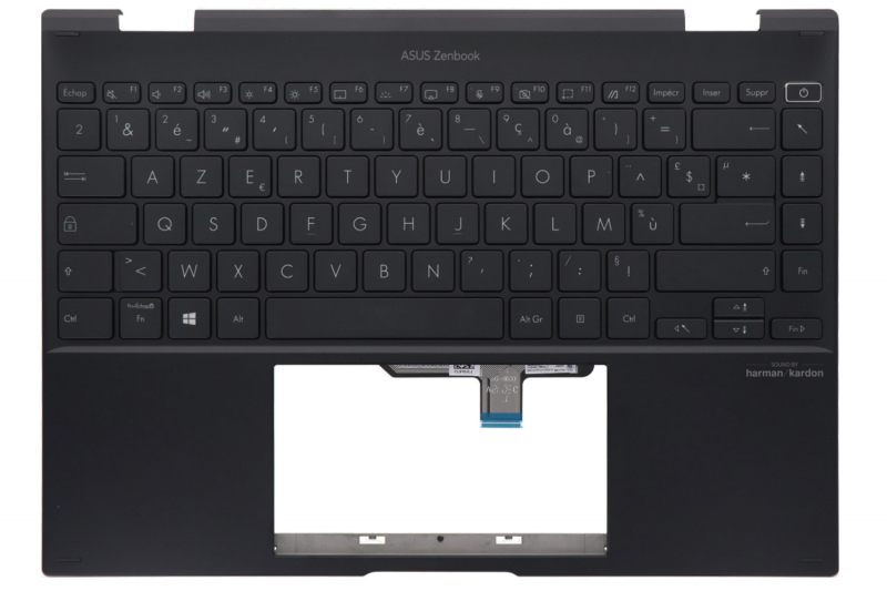 Clavier noir rétroéclairé Zenbook 14 Flip OLED Asus