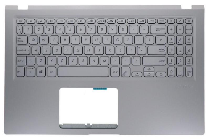 Clavier anglais Asus VivoBook rétroéclairé QWERTY