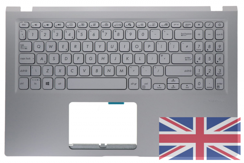 Clavier anglais Asus VivoBook rétroéclairé QWERTY