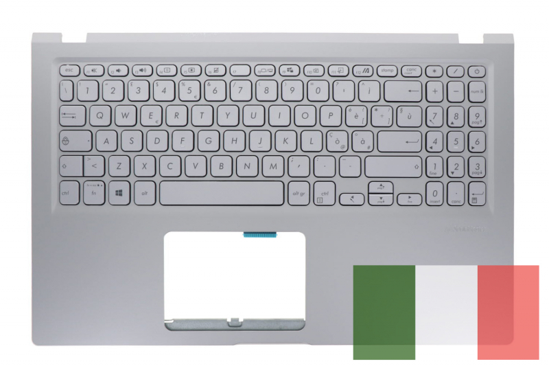Clavier Asus VivoBook argenté italien officiel