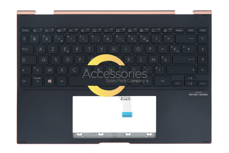 Clavier gris français rétroéclairé ZenBook Asus