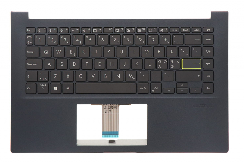 Clavier bleu scandinave VivoBook - Authentique Asus