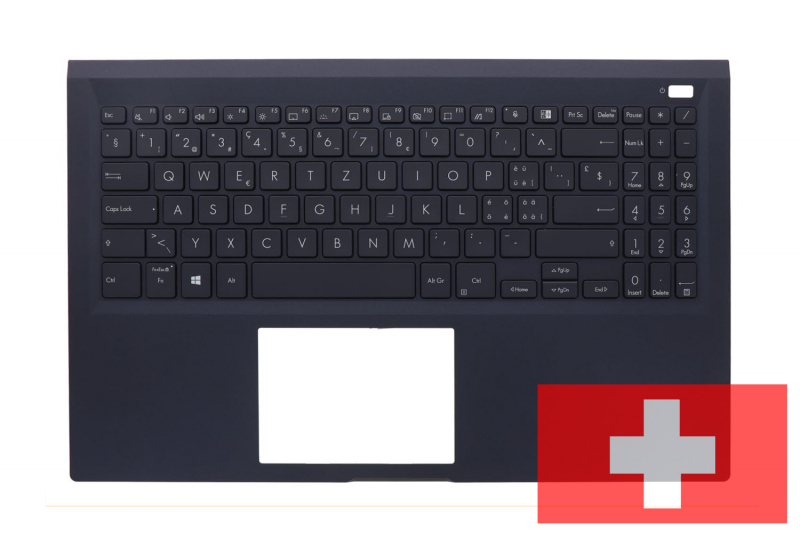 Clavier noir suisse ExpertBook B1 Asus - Officiel