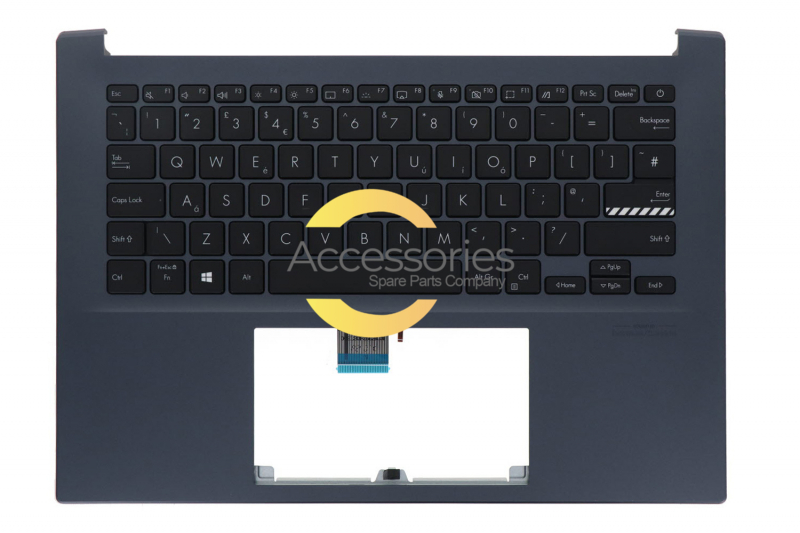 Clavier anglais bleu rétroéclairé Vivobook Pro Asus