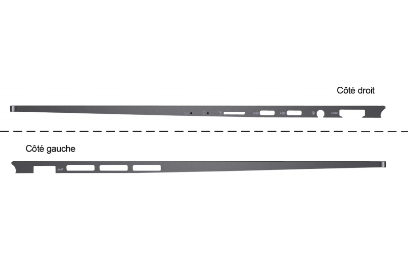 Clavier noir rétroéclairé Asus ZenBook 14 OLED