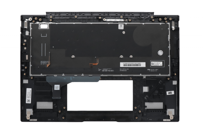 Clavier noir rétroéclairé Asus ZenBook 14 OLED