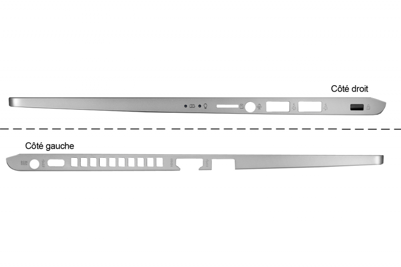 Clavier français argenté Asus