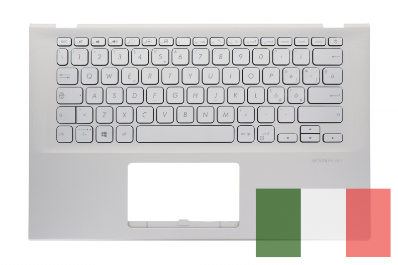 Clavier Asus VivoBook argenté italien pièce officielle